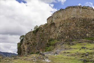 Walls of the Fortress of Kuelap near Tingo