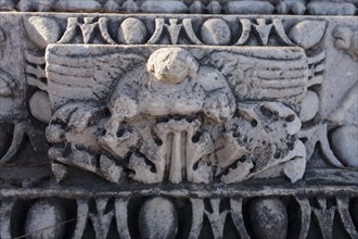 Detail of an old carving in Ephesus