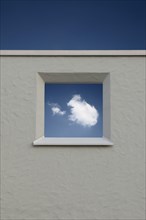 Window with a view of the sky
