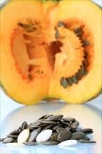 Seeds and pulp from the Styrian Oil Pumpkin