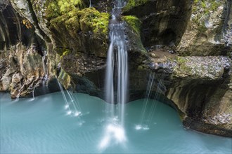 Waterfall in Soca Canyon