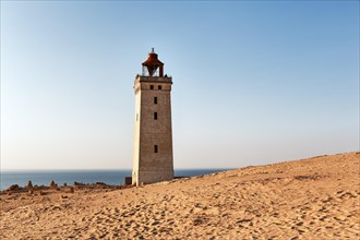 Lighthouse on the moving dune Rubjerg Knude