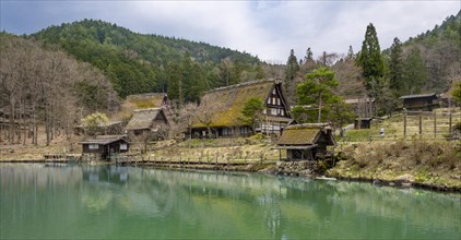 Reconstruction of an old Japanese village