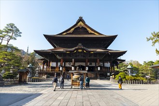 Buddhist Zenko-ji Temple