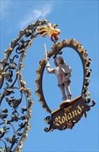 Cantilever sign Gasthaus Zum Roland