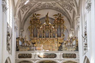 Church organ of the parish church Maria Himmelfahrt
