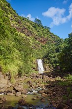 Waimea Falls in the Waimea Valley