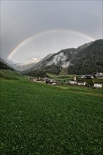 Niederthai with rainbow