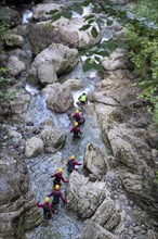 Canyoning in the Starzlach gorge