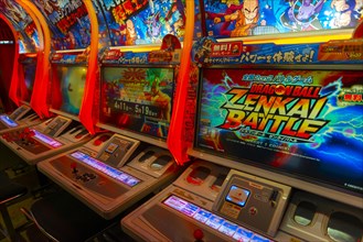 Japanese Arcade Game Machines