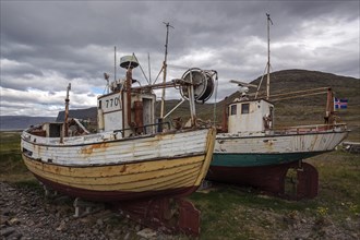 Old fishing boats