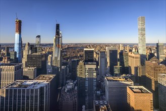 View of Central Park from Top of the Rock Observation Center