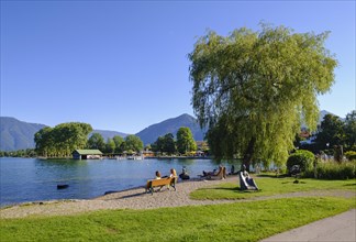Lakeside promenade in Bad Wiessee