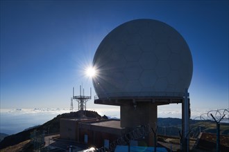 Observatory Forca Aerea on the Pico do Arieiro