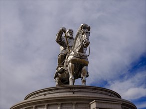 Genghis Khan equestrian statue