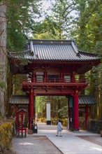 Entrance gate at Nikko Futarasan Shrine