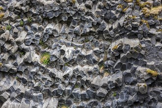 Volcanic basalt columns