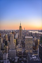 View of Midtown and Downtown Manhattan