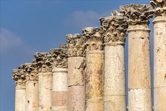 Corinthian columns of South Decumanus colonnade