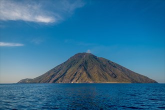 Stromboli Island with Volcano