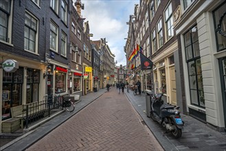 Street in the Old Town of Amsterdam