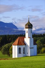 Church St. Johann in Sankt Johannisrain near Penzberg