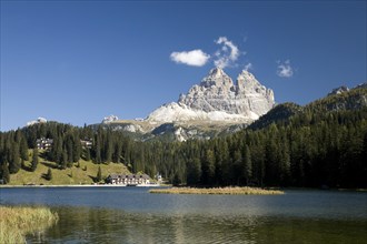 Lake Misurina with the Three Peaks