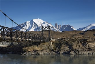 Bridge over the river Paine