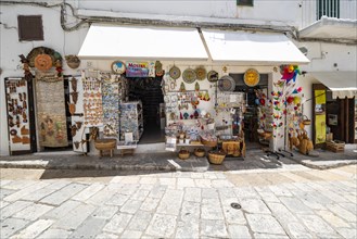 Souvenir shop in the old town