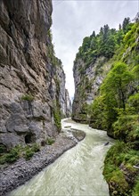 Aare Gorge at Haslital valley or Hasli Valley