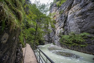 Aare Gorge at Haslital valley or Hasli Valley