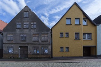 Two residential buildings