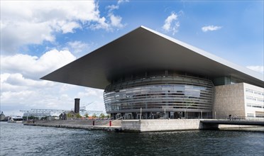 Royal Opera Copenhagen on the island of Holmen