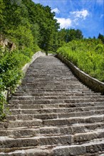 Death stairs in the quarry