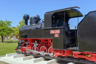 Steam locomotive CFF 704 209