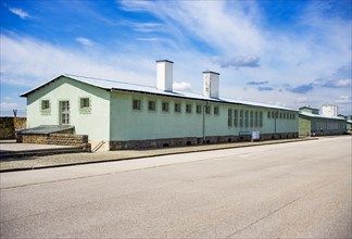 Camp prison with muster ground