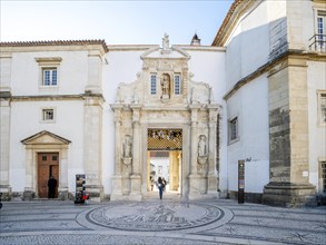 Entrance gate to University of Coimbra