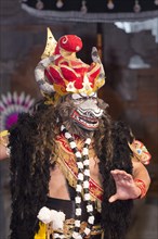 Dancer with Balinese mask