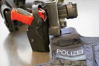 Service weapon of an officer of the police of Rhineland-Palatinate