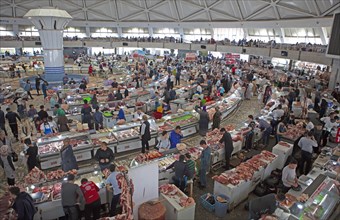Choru-Bazaar meat market