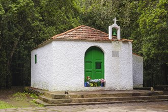 Chapel Ermita de Lourdes in the forest near El Cedro