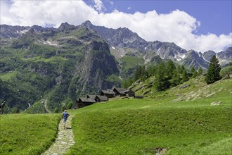 View to the village Otro