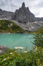 Turquoise-green Sorapis Lake