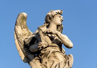 Statue of Angel with the Superscription