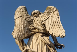 Wings of angel statue