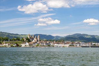 Lake Zurich with view of Rapperswill