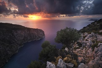 Sunset over the Butterfly Valley