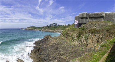 Bunker from the 2nd World War at the Phare du Petit Minou