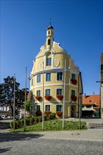 Historical town hall in baroque style