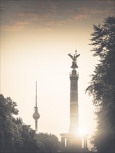 Berlin Television Tower and Victory Column